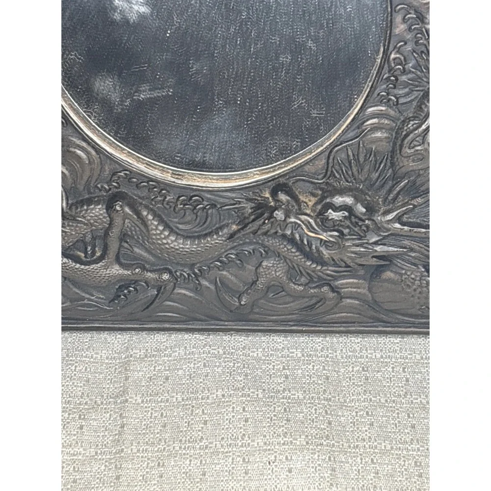 Gargoyles Brooklyn NY Dragon Mirror‎ Wall Decor Asian Art Reproduction Vintage
